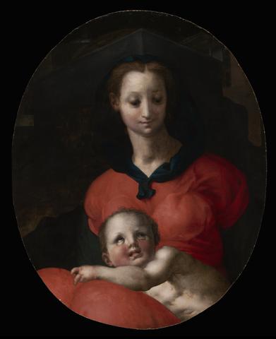 Pontormo (Jacopo Carucci), Virgin and Child, known as the Madonna del Libro, ca. 1545–46