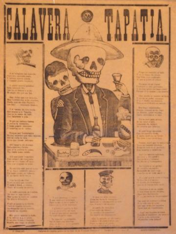José Guadalupe Posada, Calavera Tapatia (A skeleton from Guadalajara), 1910
