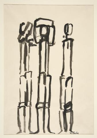 Fritz Wotruba, Three Figures, ca. 1955