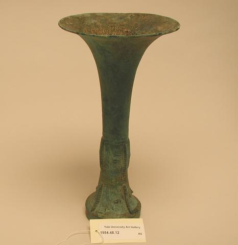 Unknown, Wine Beaker (Gu), 13th century B.C.E.