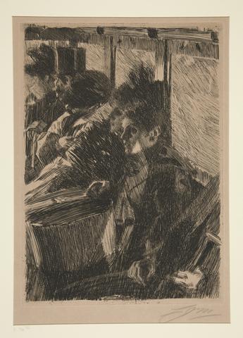 Anders Zorn, Omnibus, 1892