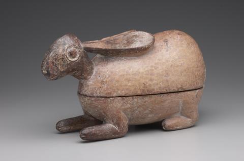 Lidded Vessel in the Form of a Hare, early 20th century