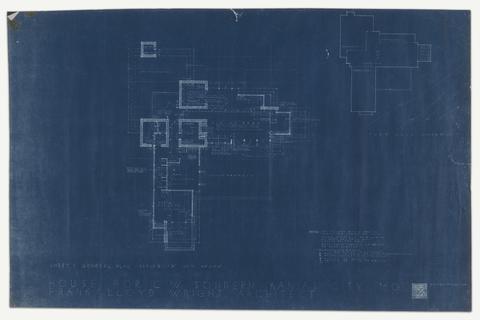 Frank Lloyd Wright, Blueprints for "Sondern House", 1940