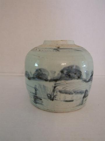 Unknown, Jar with Landscape Scene, early 19th century