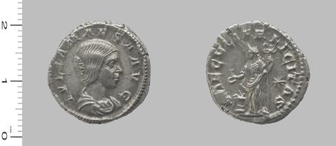 Elagabalus, Emperor of Rome, Denarius of Elagabalus, Emperor of Rome from Rome, 220–22