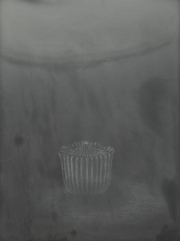 John King, Untitled (striped vessel), 1999