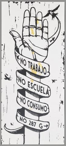 Pete Railand, No Trabajo, No Escuela, No Consumo, No 287g (No Work, No School, No Shopping, No 287g), from the Voces de la Frontera box set, 2017