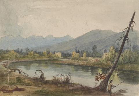 John Mix Stanley, Bitterroot River near Fort Owen, 1854