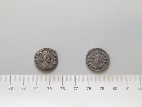 Lucius Verus, Emperor of Rome, Denarius of Lucius Verus, Co emperor of Rome; Marcus Aurelius, Emperor of Rome from Rome, 164–69