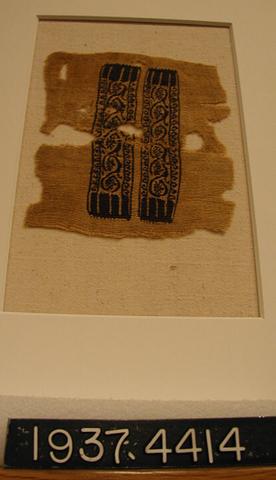 Unknown, Fragment of tapestry., 4th–6th century A.D.
