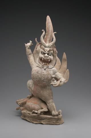 Unknown, Tomb Guardian Creature (Zhenmushou), ca. 740 C.E.