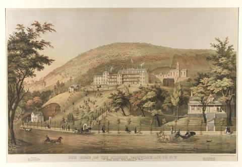 Unknown, Our Home on the Hillside, Dansville, Liv. Co. NY, The Largest Hygienic Water Cure in the World à, 1864–1870