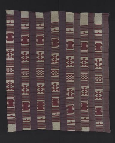 Strip Woven Textile (Aṣọ-òkè), mid-20th century