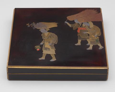 Unknown, Four-Piece Lacquer Writing Set, late 19th–early 20th century