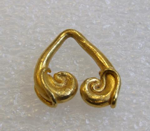 Unknown, Curled Ear Ornament, 3rd to mid-7th century