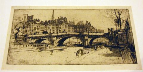 David Young Cameron, Pont Neuf, 1904