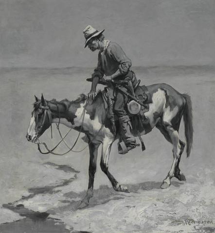 Frederic Remington , B.F.A. 1900, A Texas Pony, 1889