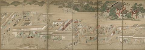 Sugimura Jihei, Views of Eastern Kyoto, late 17th century