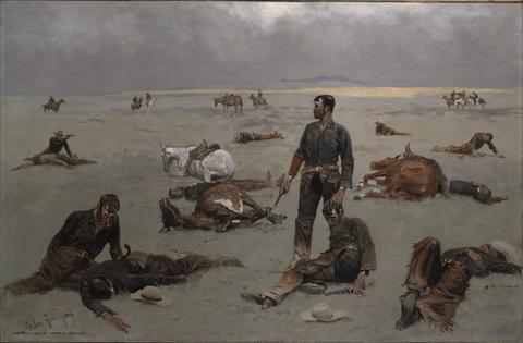 Frederic Remington, What an Unbranded Cow Has Cost, 1895