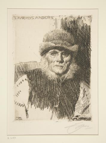 Anders Zorn, Dalecarlian Peasant, 1919