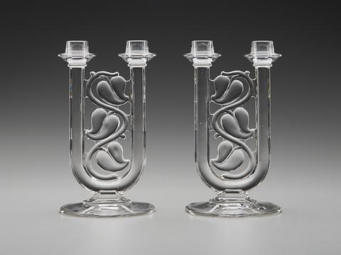 George Sakier, Pair of Duo Candlesticks, Designed 1949, patented 1950