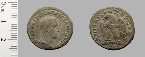 Herennius Etruscus, Emperor of Rome, Tetradrachm of Herennius Etruscus, Emperor of Rome from Antioch, 251