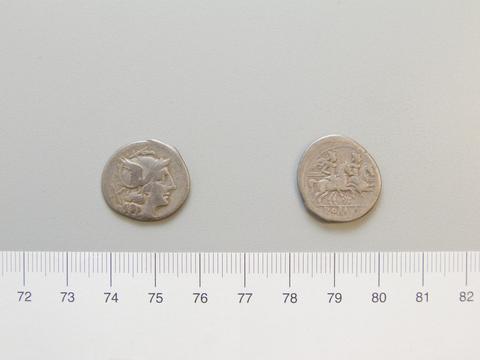 Rome, Denarius from Rome, 206–195 B.C.