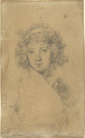 John Trumbull, Mrs. Faith Wadsworth (in early life), n.d.